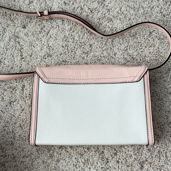 Kate Spade New York Walter Place Nikki Crossbody Bag Pink White - Picture 6 of 9